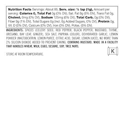 Williams Sonoma Rub, Signature Seafood