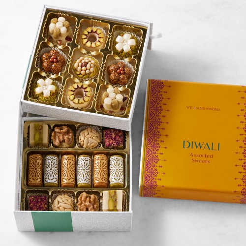 Diwali Celebration Assorted Sweets, 23 Piece