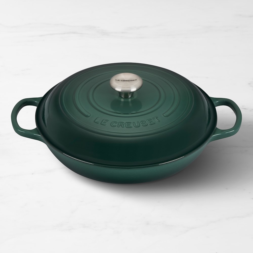 Le Creuset Signature Enameled Cast Iron Braiser - 3 1/2-Qt., Artichaut