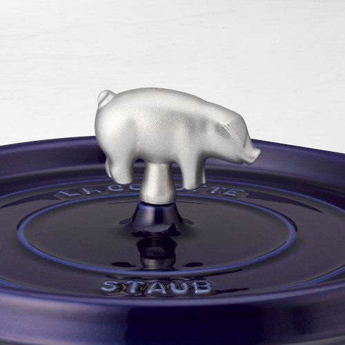 Staub Animal Knobs, Pig
