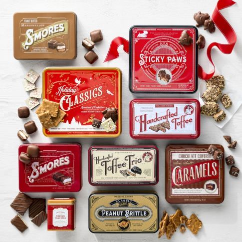 All Holiday Candy Tins - 20% Off
