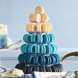 Bridgerton x Williams Sonoma Macaron Tower