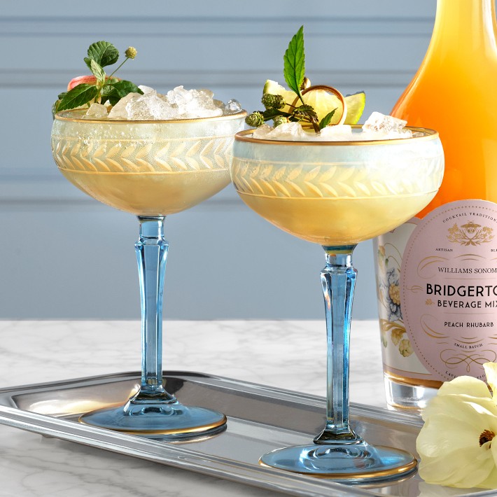 Bridgerton Peach Rhubarb Beverage Mix | Williams Sonoma