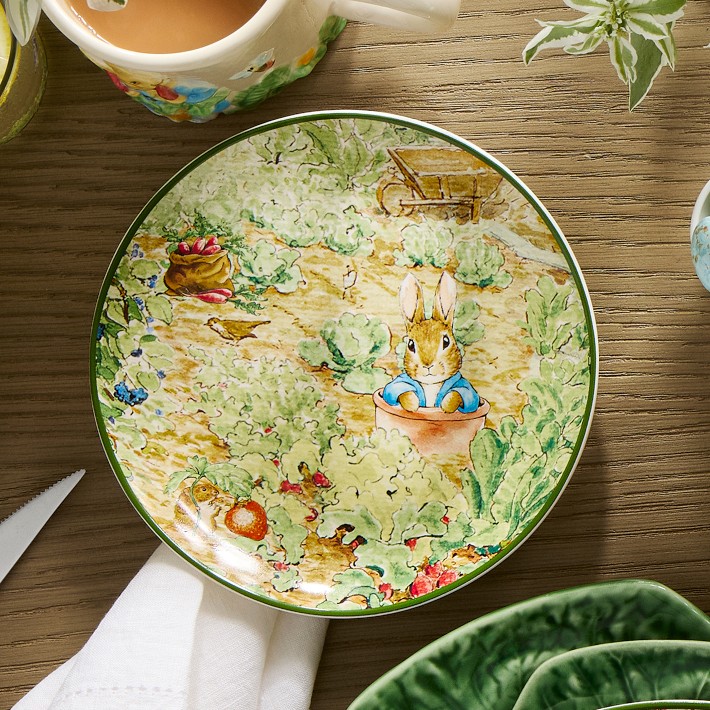 Peter Rabbit™ Appetizer Plates, Set of 4 | Williams Sonoma