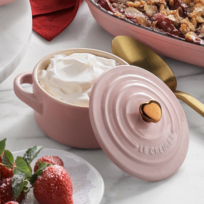 Le Creuset Mini Cocotte Heart Knob, 8-oz | Williams Sonoma