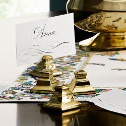Heirloom Gold Place Card Holders, Set of 4