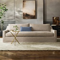 Ghent Slope Arm Slipcovered Sofa (70"-108")