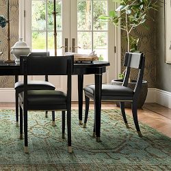 Klismos Upholstered Dining Side Chair