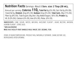 Williams Sonoma Coffee Syrup, Hazelnut