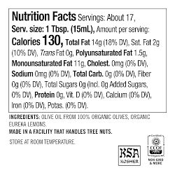 Williams Sonoma Extra Virgin Olive Oil, Crushed Lemon