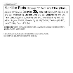 Williams Sonoma Signature Cocktail Mix, Pear Ginger