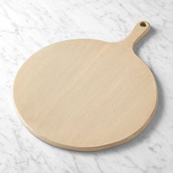 Bleached Mango Wood Round Cheese Board, Small