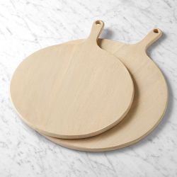 Bleached Mango Wood Round Cheese Boards