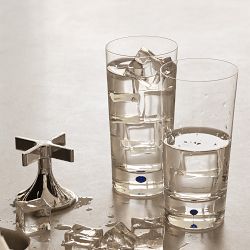 Orrefors Intermezzo Blue Highballs, Set of 2