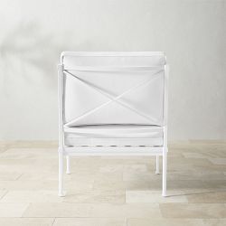 Bridgehampton Outdoor Club Chair, White