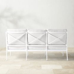 Bridgehampton Outdoor Sofa, White (74")