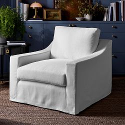 Ghent Slope Arm Slipcovered Occasional Chair