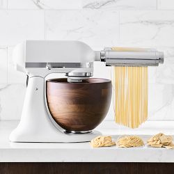 KitchenAid® Porcelain Artisan Stand Mixer with Walnut Bowl, 5-qt