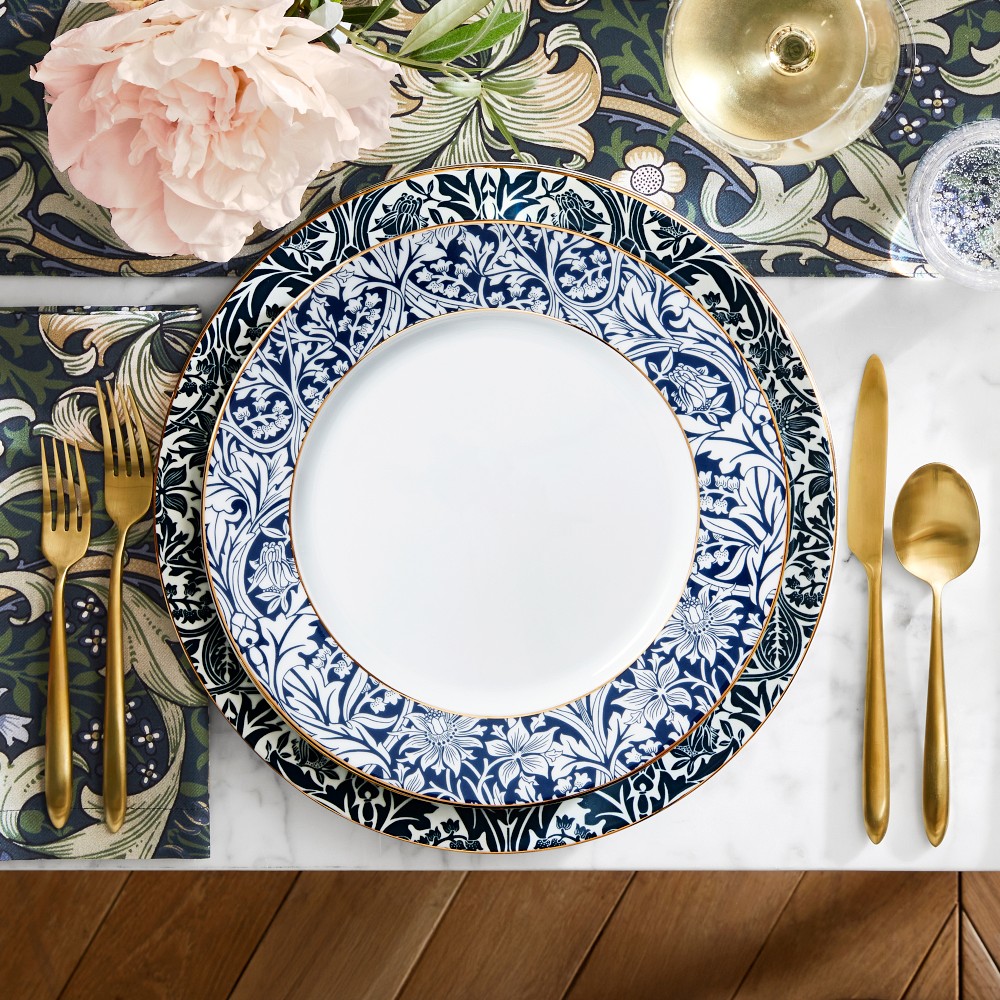 Morris & Co. Bluebell Dinner Plates | Williams Sonoma