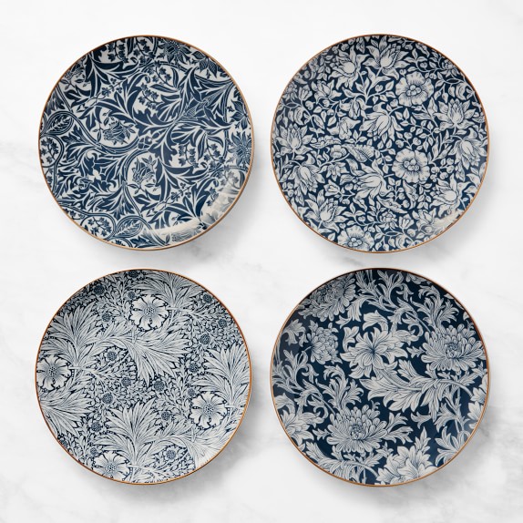 Morris & Co. x Williams Sonoma Bluebell Salad Plates, Set of 4