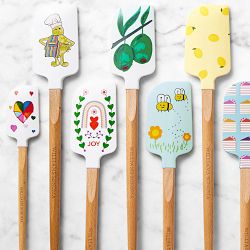 No Kid Hungry® Tools for Change Silicone Wood Spatula, Tiny Chef