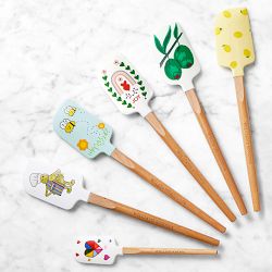 No Kid Hungry® Tools for Change Silicone Wood Spatula, Tiny Chef