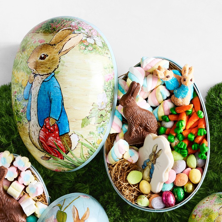 Peter Rabbit™ Medium Mache Egg Gift | Williams Sonoma