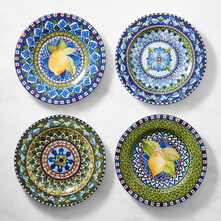 Sicily Ceramic Salad Plates | Williams Sonoma