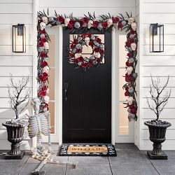 Williams Sonoma Skull n Bones Doormat