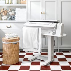 Hold Everything Rattan Laundry Baskets