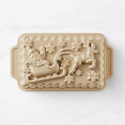 Nordic Ware Nonstick Cast Aluminum 'Twas the Night Before Christmas Loaf Pan