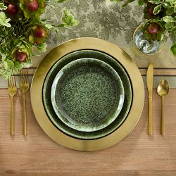 Cyprus Reactive Glaze Salad Plates