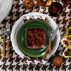 Marlo Thomas x Williams Sonoma Tortoise Shell Mixed Appetizer Plates, Set of 4