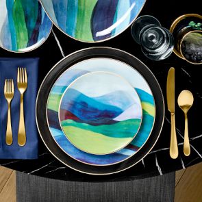 Sheila Bridges Highlands Salad Plates Set | Williams Sonoma