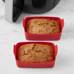 Williams Sonoma Air Fryer Silicone Loaf Pans: Set of 2