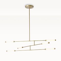 Integrated LED Linear Chandelier
