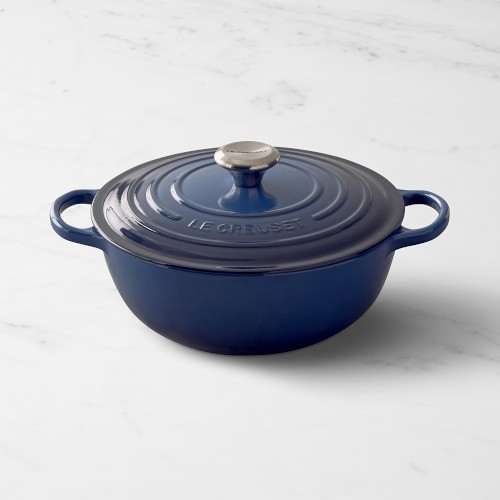 Le Creuset Enameled Cast Iron Soup Pot, 4 1/2-Qt., Lapis