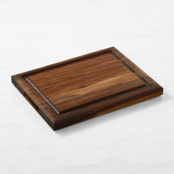 Williams Sonoma Walnut Wood Prep Carving Board | Williams Sonoma