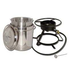 King Kooker Outdoor Steaming &amp; Boiling Cooker Pack