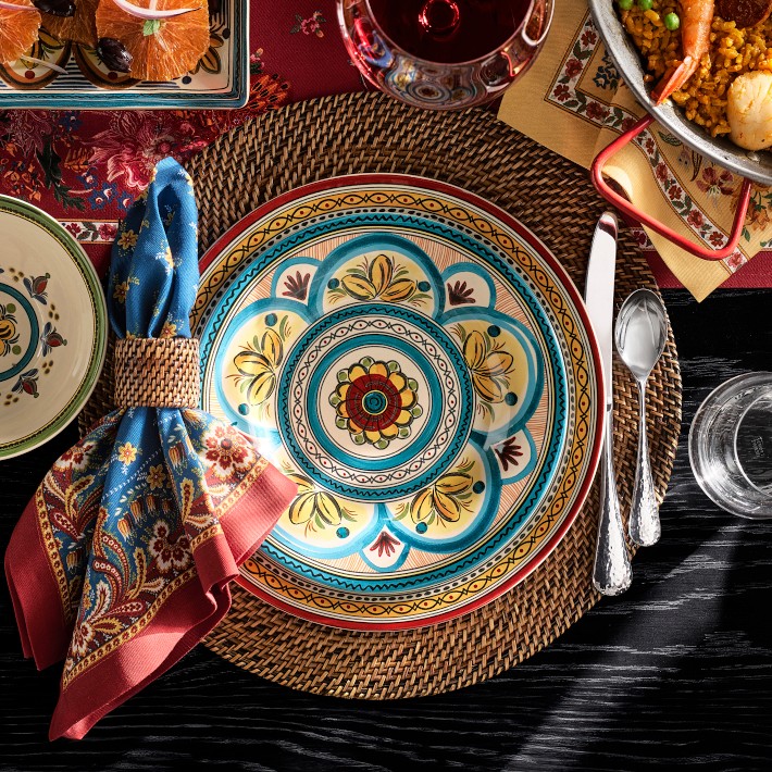 Solera Mixed Salad Plates, Set of 4 | Williams Sonoma