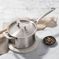 Le Creuset Essential Stainless-Steel Saucepan