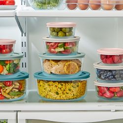 Pyrex Simply Store 20-Piece Round Glass Storage Set