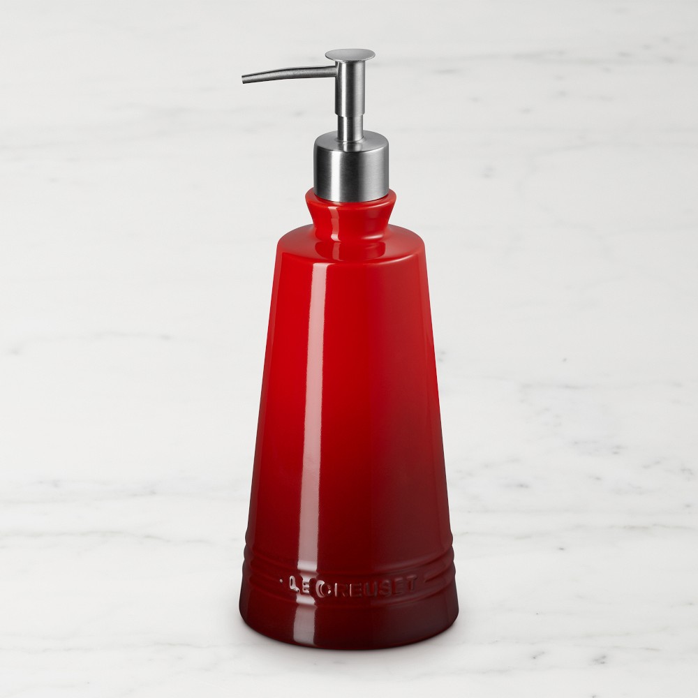 Le Creuset Signature Soap Dispenser, 20oz. - 20oz., Cerise