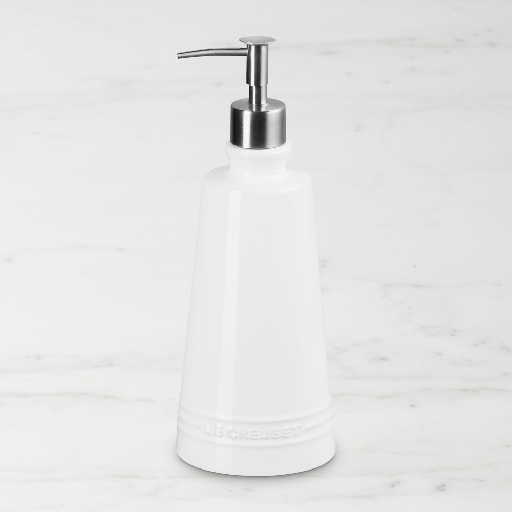 Le Creuset Signature Soap Dispenser, 20oz. - 20oz., White