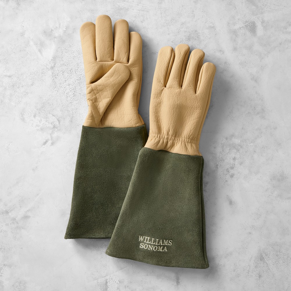 Williams Sonoma Green Garden Gloves