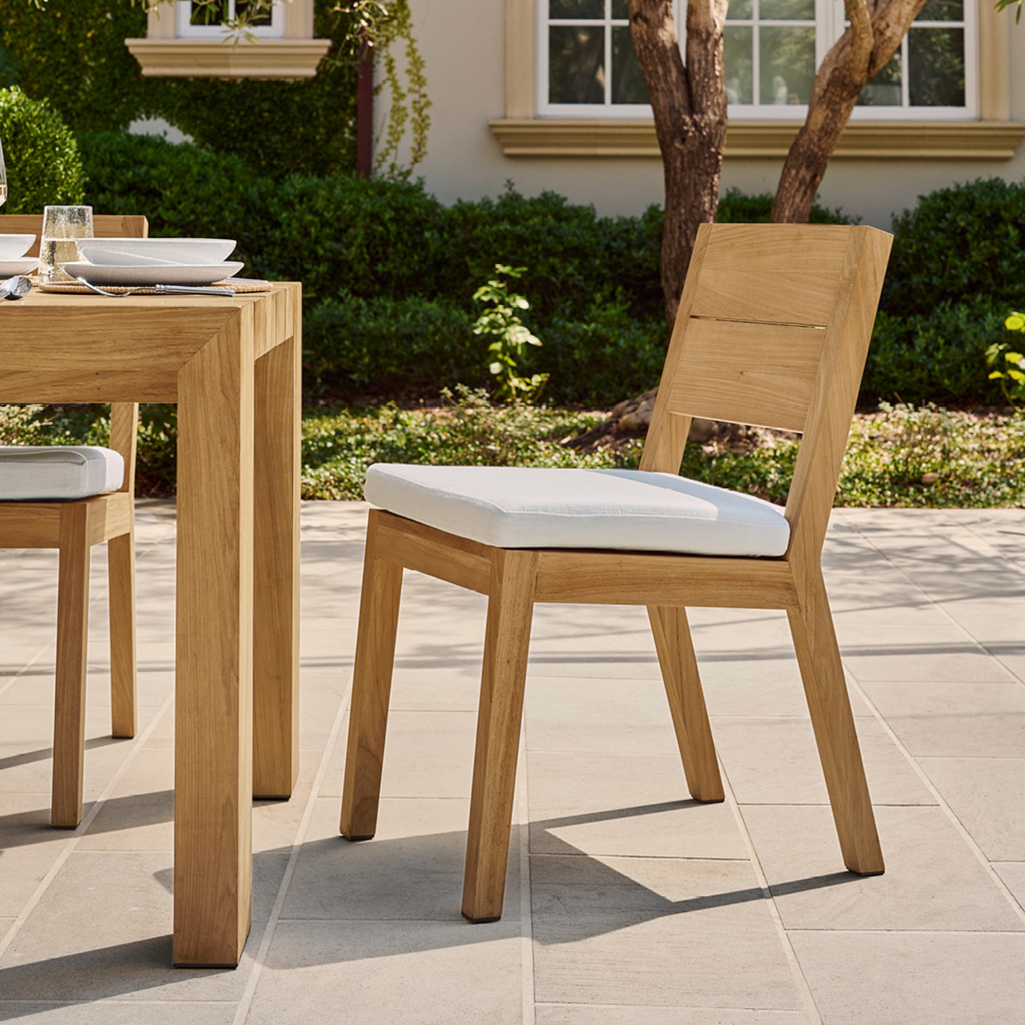 Larnaca Outdoor Dining Side Chair | Williams Sonoma
