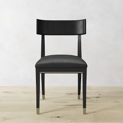 Klismos Upholstered Dining Side Chair