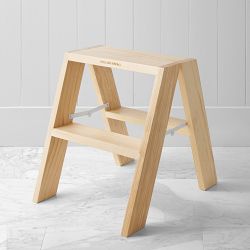 Hold Everything Mini Step Stool Pine Wood