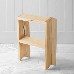Hold Everything Wood Step Stool