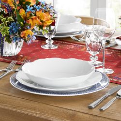 Pillivuyt Chantal Porcelain Pasta Bowls